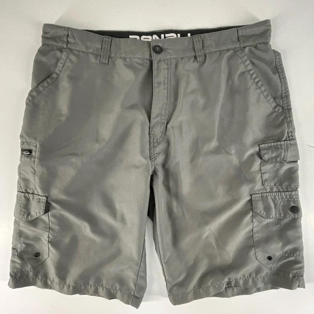 Denali Sea Fog Gray Cargo Shorts Men’s Size‎ 38 Utility Outdoor Casual